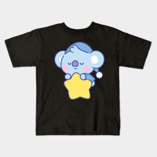 tiny koya sleeping Kids T-Shirt